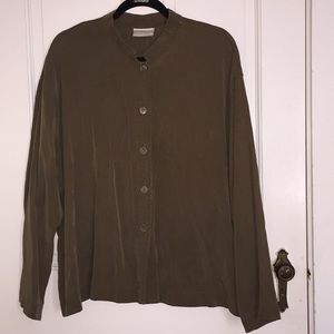 Button down linen shirt